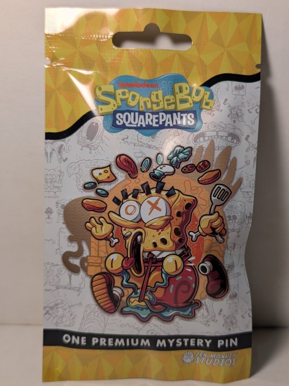 Spongebob Squarepants Krusty Porthole Bling Bag Series Mystery Pin Badge